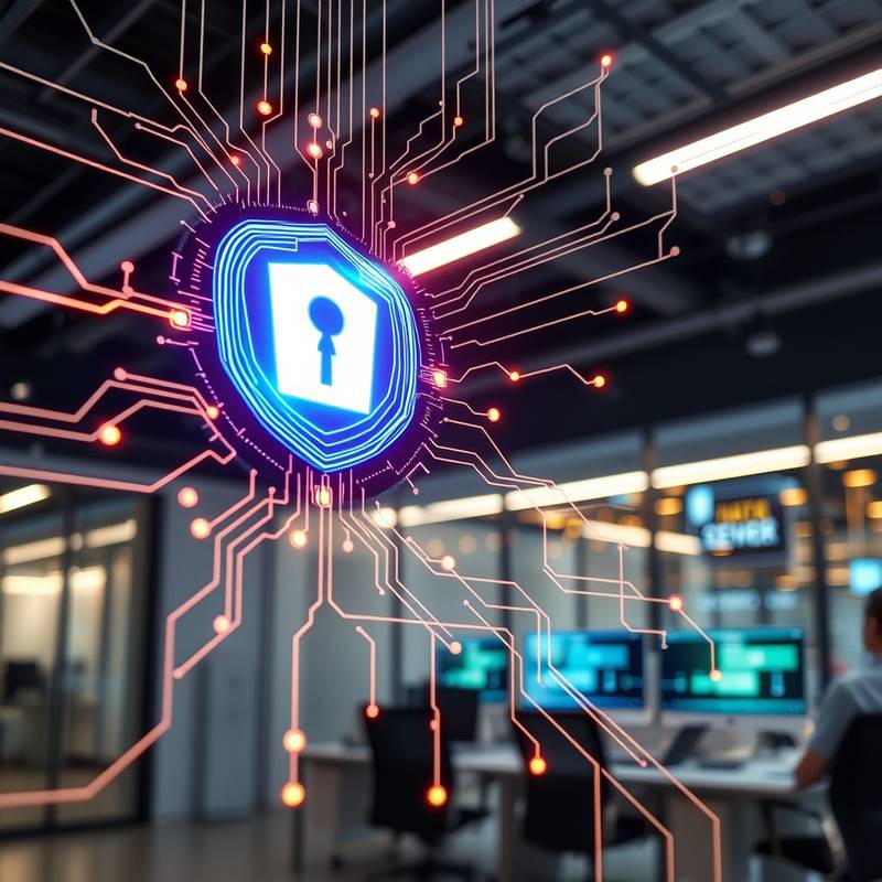 Depiction of the SecureData Solutions cybersecurity marketing strategy